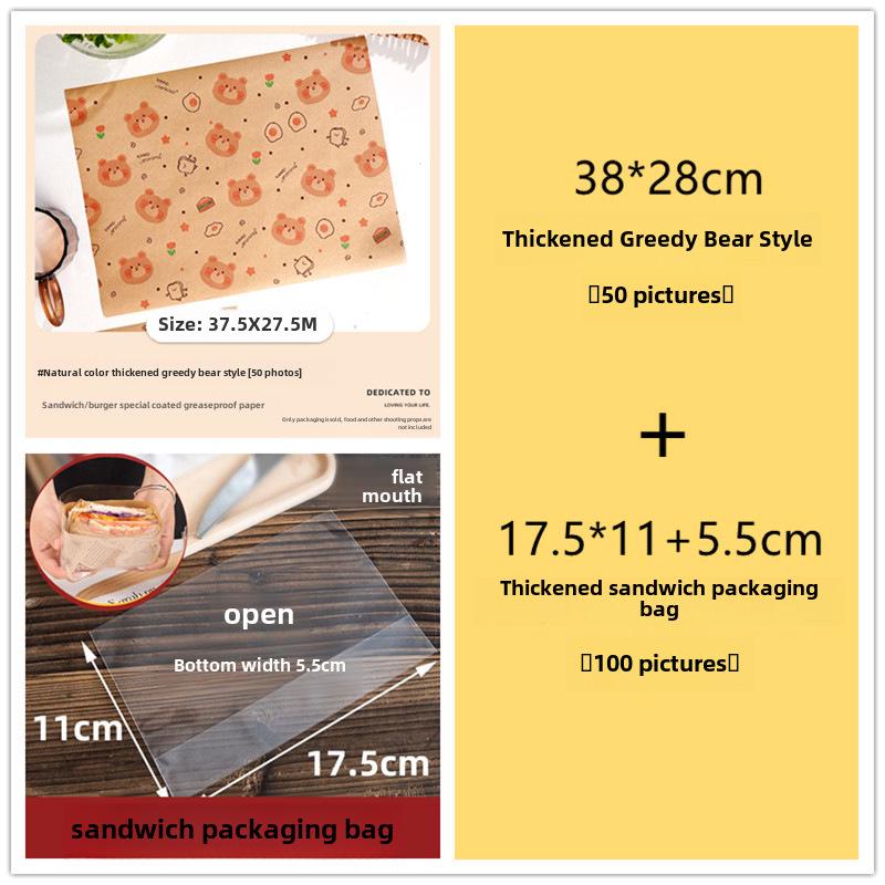 Clear Food-Grade Ziplock Bags for Sandwiches and Bread