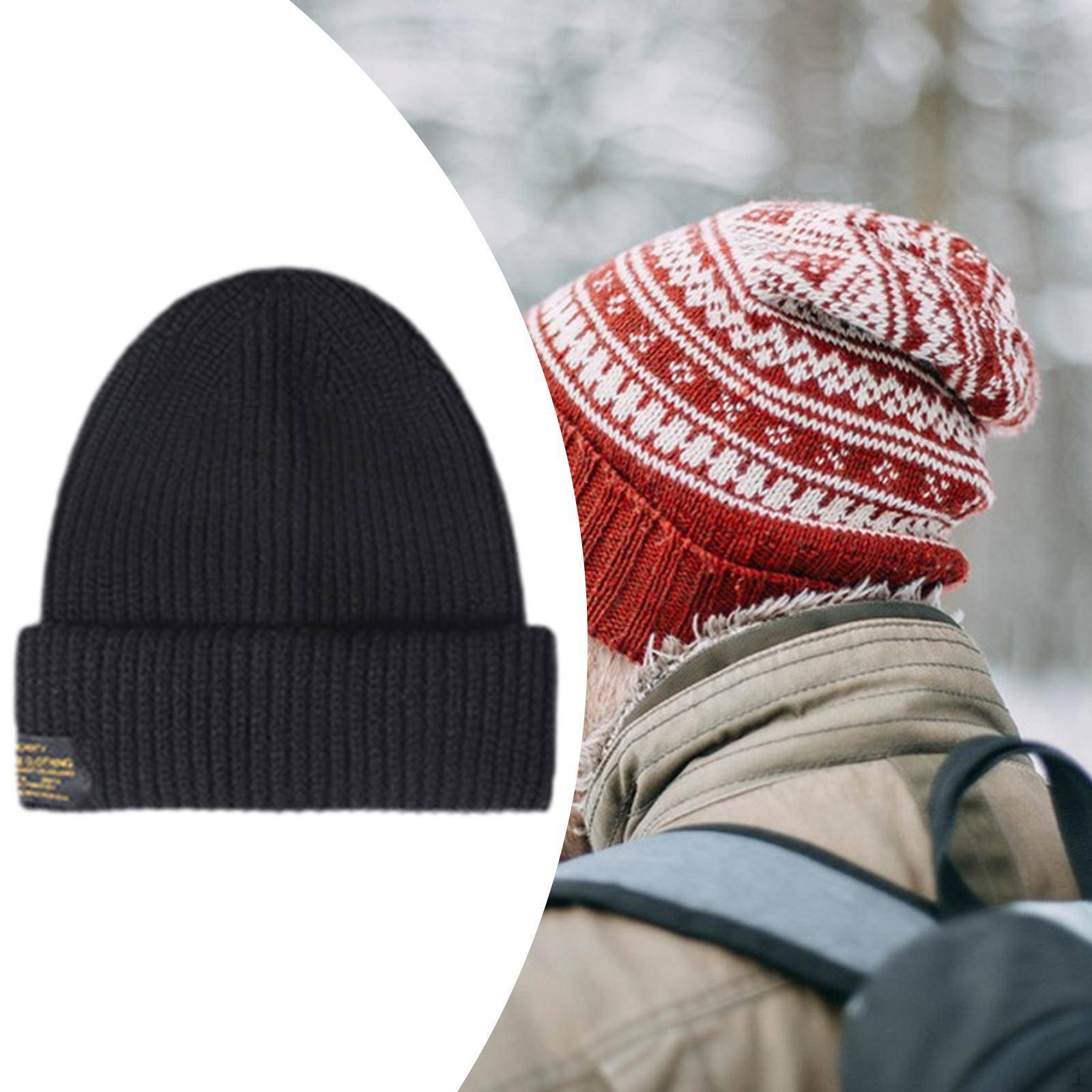 

2 в 1 Зимняя шапка-бини для бега, пешего туризма, велоспорта, сноубординга чёрный