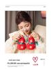Auspicious Ruyi Gourd Plush Keychain - Cute DIY Schoolbag Ornament