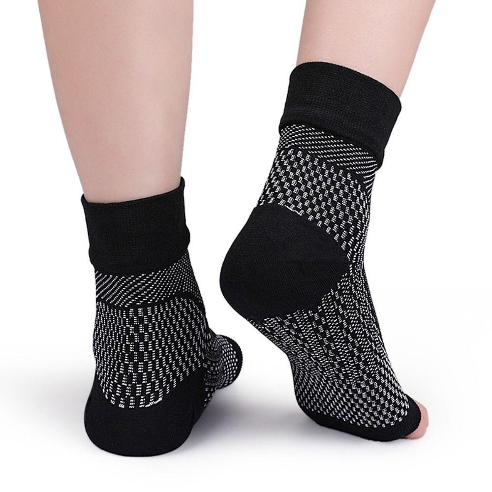Reduce Vibration Compression Socks Sweat Absorption Calf Compression Sock  Running