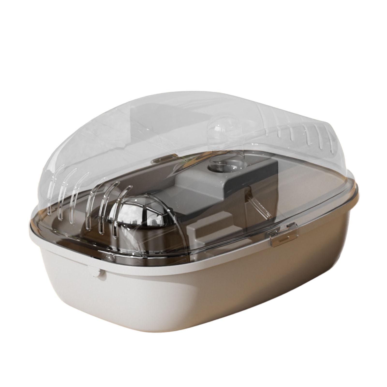 

Большая клетка для хомяка, открывающаяся сверху, среда обитания для морских свинок, мелких животных, кроликов серый