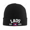 Unisex Laos EST Knitted Hat For Unisex Women Boys Winter Autumn Beanie Cap Warm Bonnet