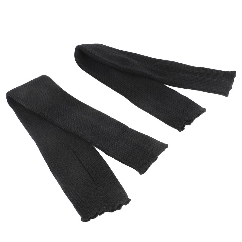 Bas de Yoga pour femmes, talon ouvert, tricot côtelé, jambières hautes pour danse de ballet, détente