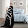 Coperta Speciale J-James B-Bonds Agente Sospense Viaggio e Regalo Comfort Morbido Peluche Adatto per Divano Soggiorno Ufficio Camera da Letto