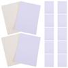 20Pcs Photo Frame Mat Pre-Cut Picture Matting Backing Board DIY Craft Display Decoration for Home Artworks Frame Supplies