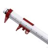Caliper Ball Point Pen 1mm Blue Refill Portable Smooth Writing Roller for Taking Notes