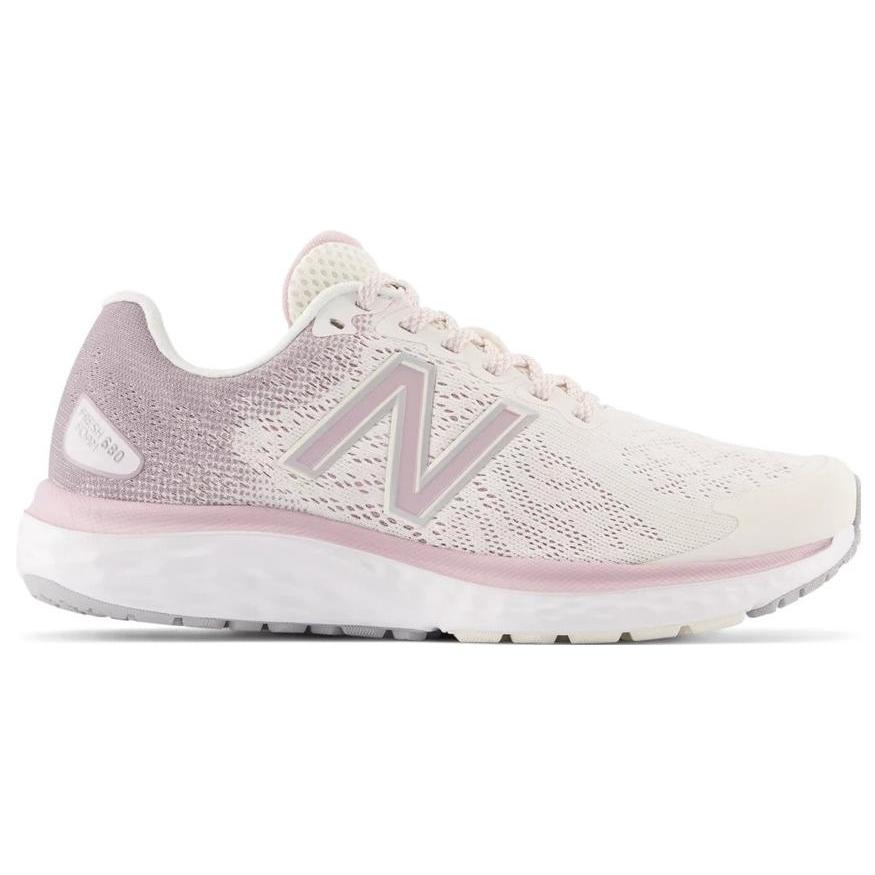 New 680 Women's Fresh Foam New Balance V7 'Sea Salt Violet Shadow' Women's
