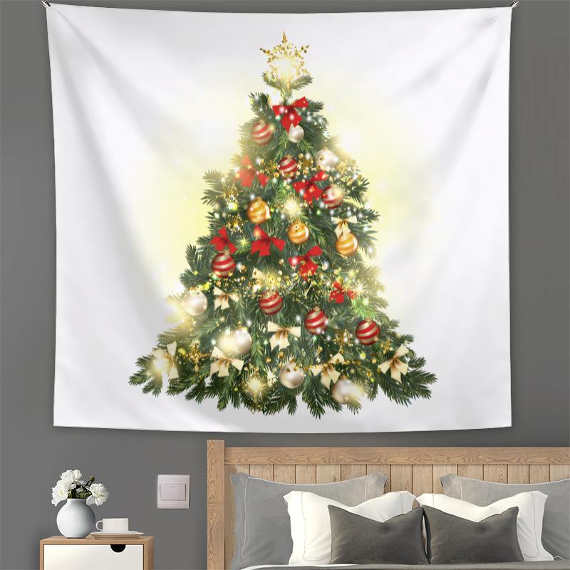 Christmas Tapestry Amazon European and American Holiday Christmas Background Cloth Bedroom