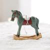 Three-dimensional Christmas Tree Pony Pendant Resin Rocking Horse Hanging Ornament  Gift
