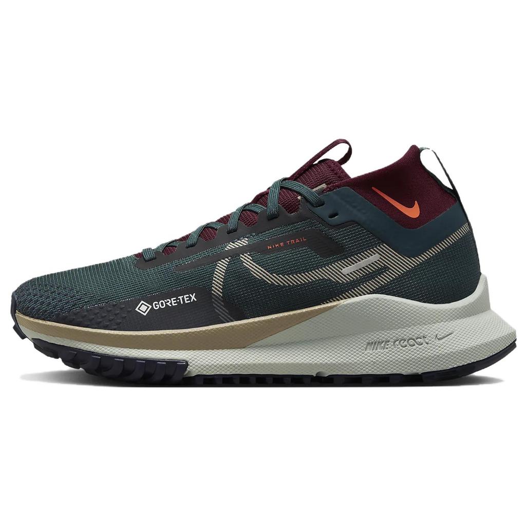 Nové Nike React Pegasus Trail 4 Gore Tex Deep Jungle Night Maroon Ashen Slate Khaki Dámské DJ7929-302