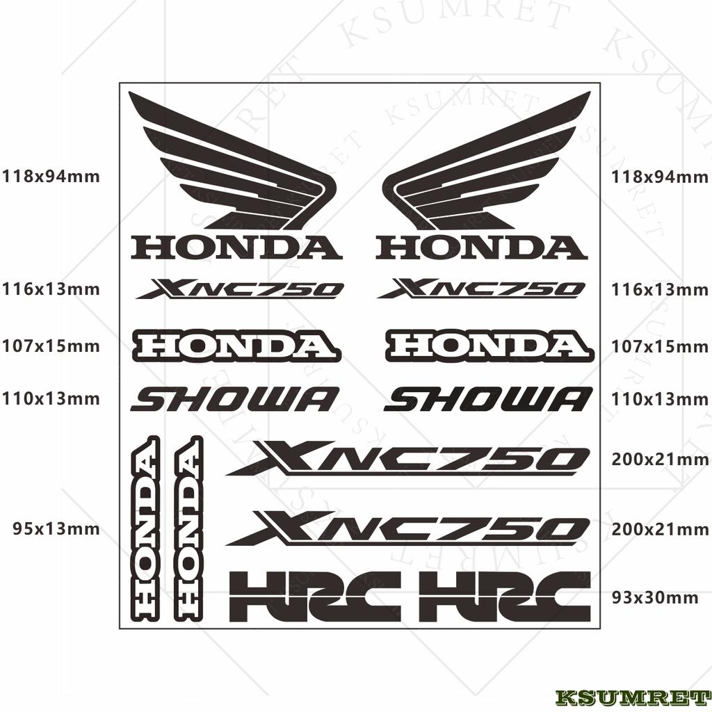 CKU5 For Honda Motorcycle Stickers NC750X Logo Decal Waterproof