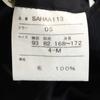 VISARUNO Wool Striped Pattern Suit Setup 4-M Black Men's Used