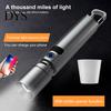 Multi-functional Flashlight Powerful Torch LED Waterproof Shock-Resistant Super Long-lasting Lithium Battery Bright High Lumens Zoomable USB