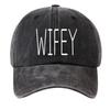 Fashion Letter Labeling Washed Old Cap Men and Women Street Play Sunscreen Four Seasons Baseball Cap
