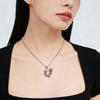 kawaii anime monster Bulbasaur, Charmander, Gengar alloy pendant necklace