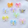 20Pcs New Resin Cartoon Colorful Butterfly Series Flat Back Cabochons Scrapbooking DIY Jewelry Craft Decoration Accessories