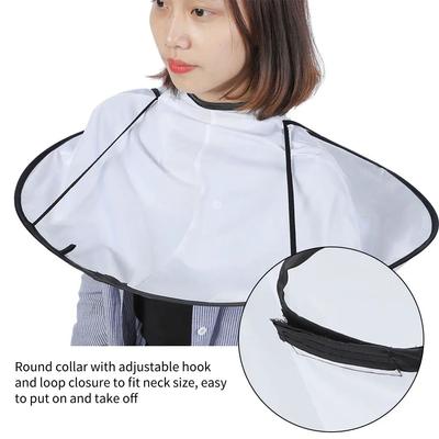 Μαλλιά κούρεμα ενηλίκων Αδιάβροχη κάπα για κούρεμα Μαλλιών Πτυσσόμενο μανδύα κούρεμα ευκολοφόρετο/αποβόσιμο Μανδύας κομμωτηρίου