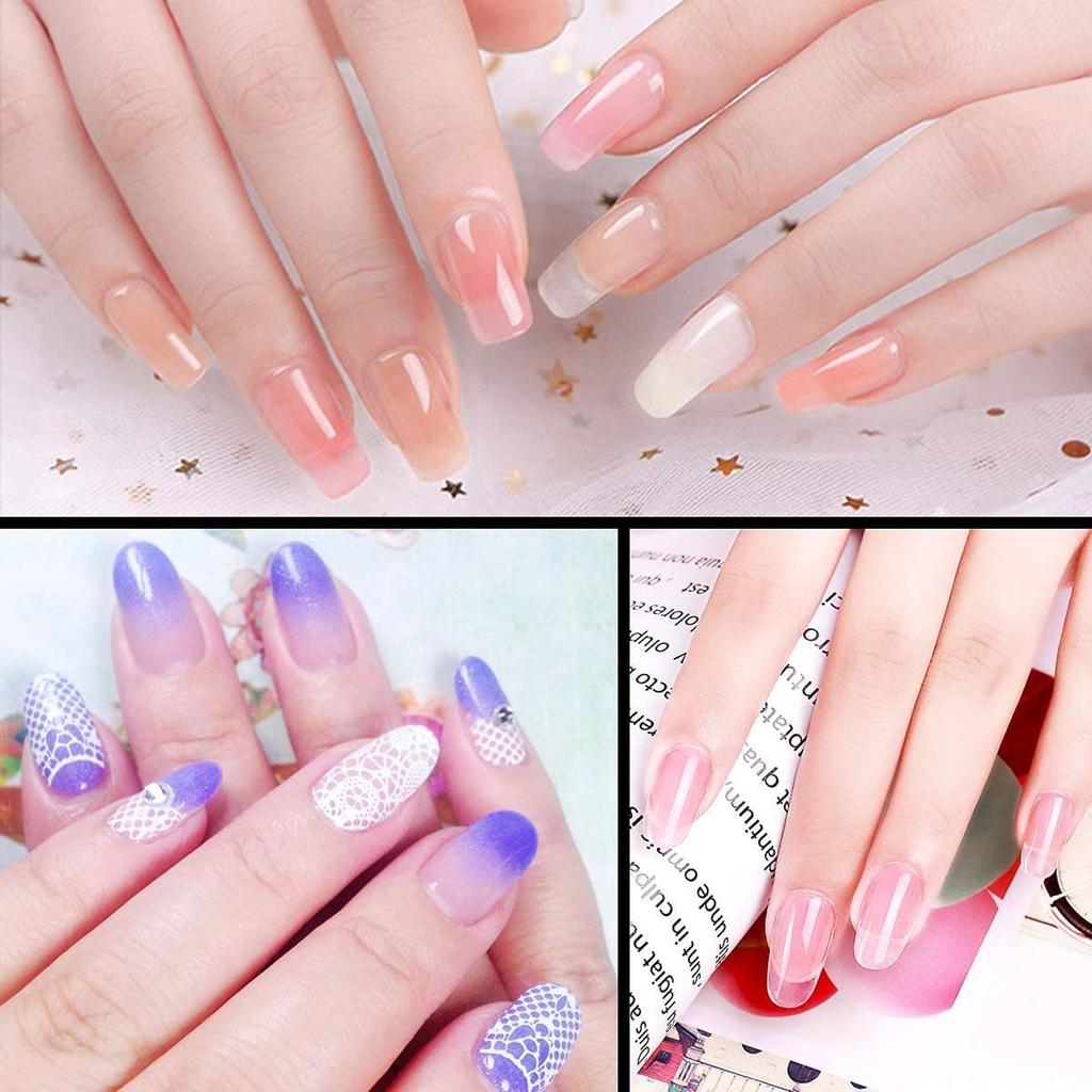 Gel Nail Nail Extension Polygel Manicure Polygel Manicure Nail Extension Easy Nail Extension Poly Gel Set, Kit, Set, All-in-One Kit, Suit, 15ml,
