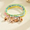 Bohemian rice bead bracelet shell jewelry female starfish bracelet niche high-end light luxury jewelry