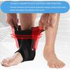 Ankle Brace Adjustable Support Stabilizer Lightweight Compression Guard for Post-op Recovery Sports Protection Daily Home Use