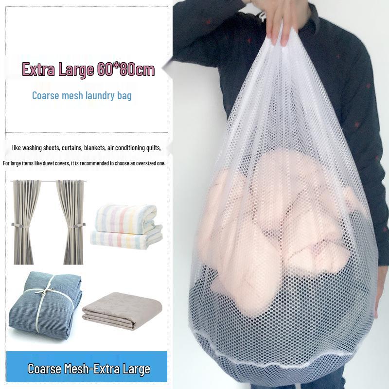 Large Protective Mesh Laundry Bag for Delicates & Thick Items