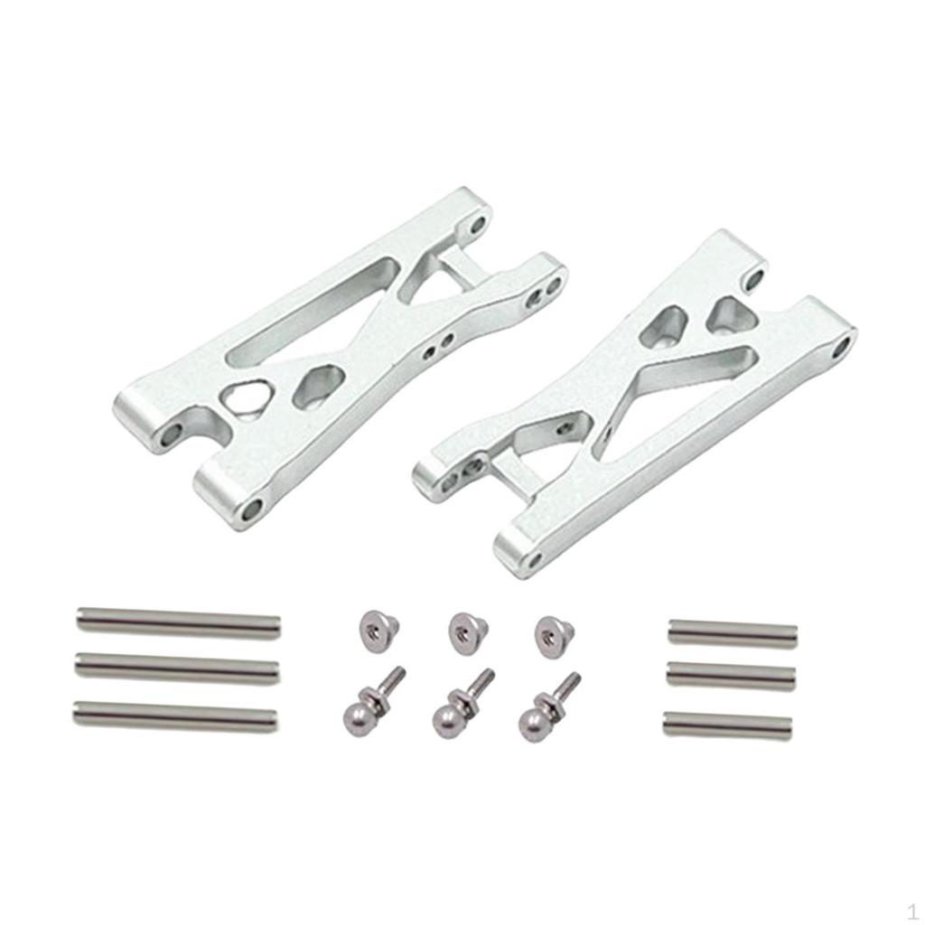 2 Improved Rear Lower Swing Arms Made of Aluminum Alloy for RC Car 244016 1:24 Scale
