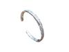 6mm Wide Engraved Heavy Cuff Bangle for Men and Silver Silver Silver Hawaji Bracelet Hb-02 3-sided Women, 925, 925, Accessory, (6mm Wide)