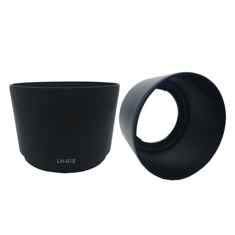 Camera Lens Hood LH-61E Lens Shade Replacement Repair Lens Protector for 75-300mm f/4.8-6.7 Camera Lens