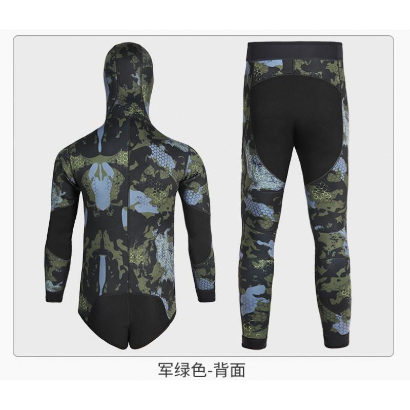3mm Fishing Hunting Suit Diving Cold Warm Protection Split Swimming Surfing Manufacturer