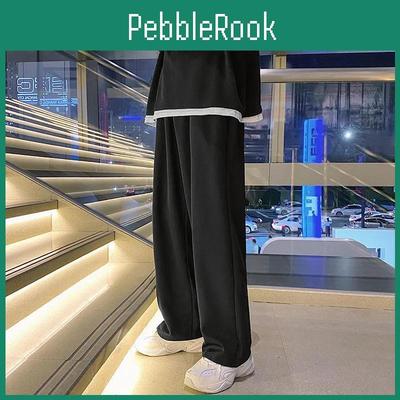 Sweatpants Mens Casual Loose Straight Pants Versatile Oversized Wide Leg Sports Trousers