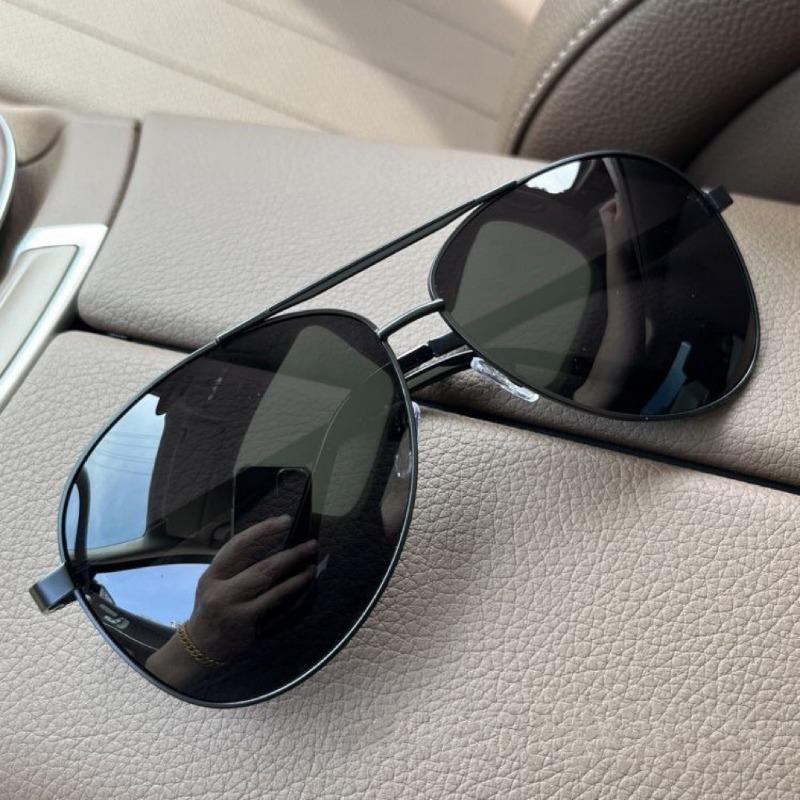 New Men'S Vintage Pilot Sunglasses Uv400 Lens Brand Eyewear Accessories Male Outdoor Sun Glasses For Women