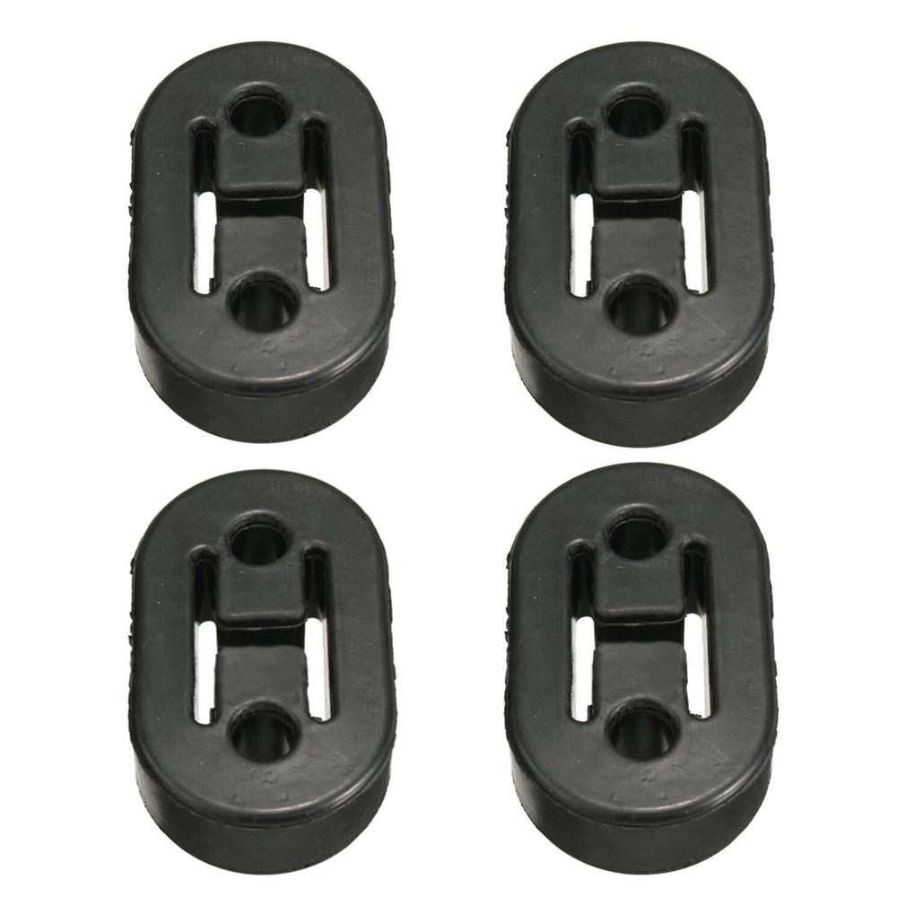 2/4pcs Universal Heavy Duty Hanger Rubber Exhaust Mounting Twin Pack Exhaust Hanger