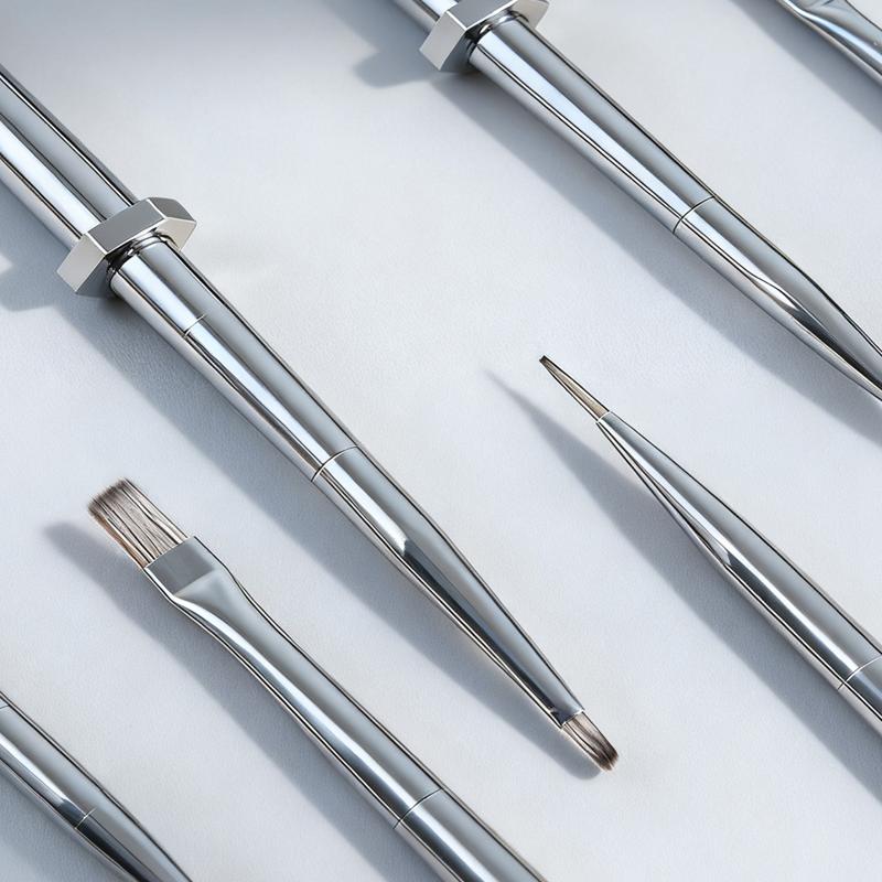 Silver Nail Art Painting Pen Brush High Quality Removable Nail Phototherapy Gel Pen Universal Nail Line Pen Manicure Art Tools