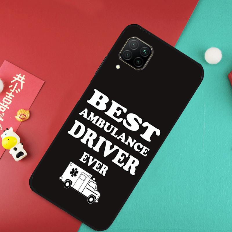 EMT EMS Ambulance For Huawei Nova Y73 Y70 Y72 Y60 Y90 Y61 Y91 8i 7i 11i 12i 12s 9 10 SE P20 P30 P40 Lite Case