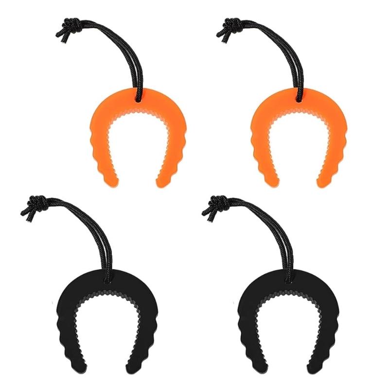 

4Pcs Child Friendly C Type Door Stoppers Prevents Accidental Finger Traps Suitable for Homes Kids Easy Use