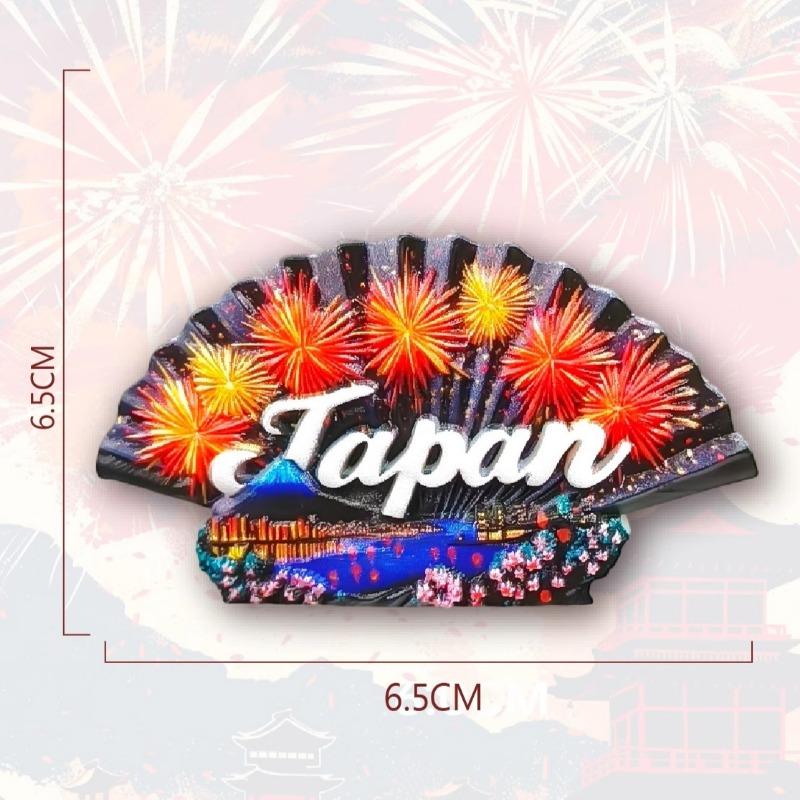 

Japan Refrigerator Stickers Tokyo Travel Souvenirs Sakura Kimono Hokkaido Fridge Magnets Home Decoration Wedding Gifts