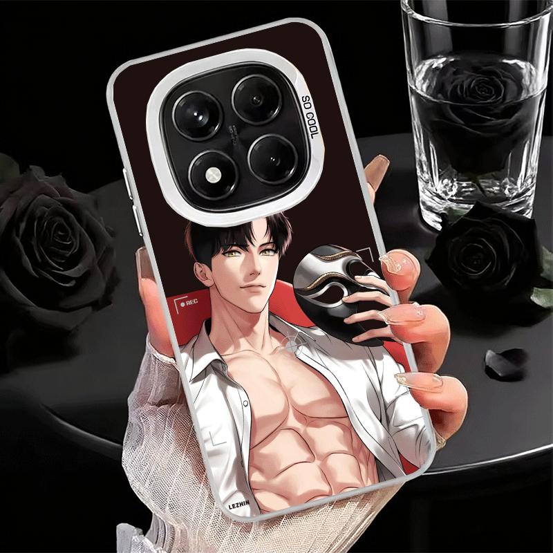 B-J A-Alex Anime Soft Phone Case for Xiaomi Redmi Note 13 14 15 Pro Plus 12S 12 11S 11 11T 10S 10 Shockproof Cover Back Shell