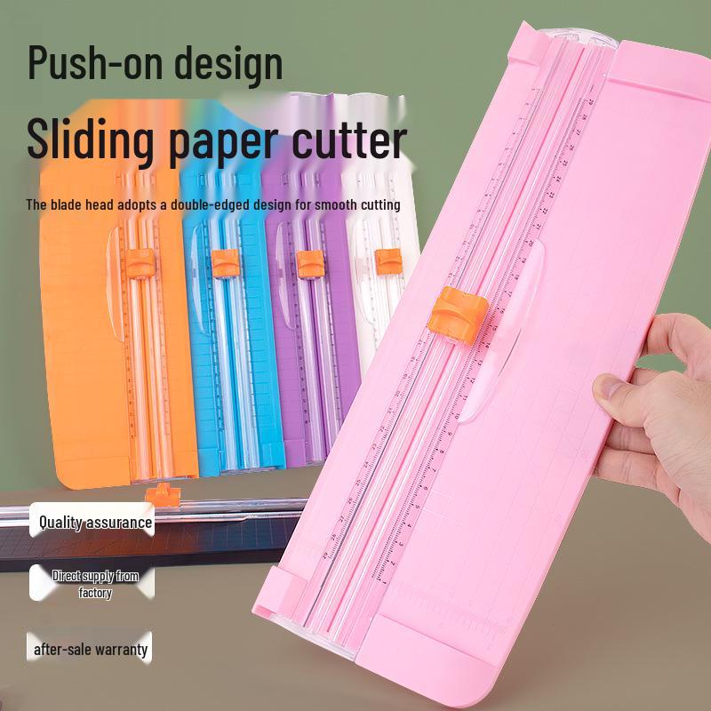 A4 Safety Slide Cutter with Hidden Blade for Journals