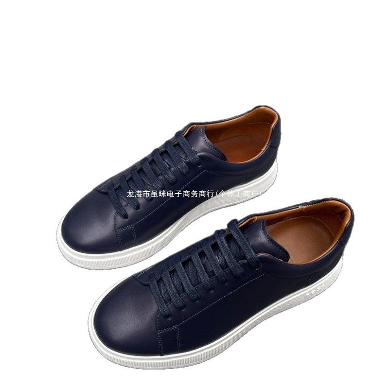 Sports business casual shoes thick-soled heightening men's board shoes low-top lace-up solid color little white shoes breathable new sports shoes
