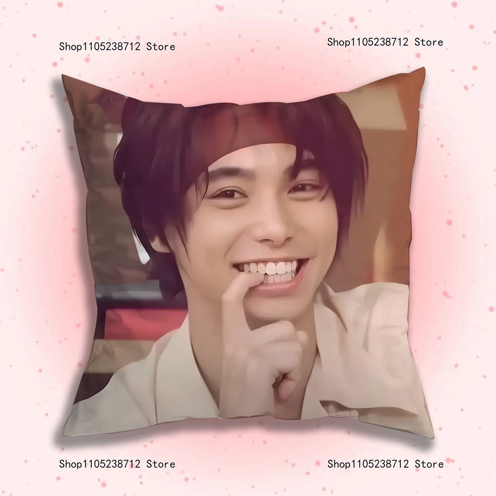 N-Нидзиро M-Мураками Чисия Наволочки Мультяшные Декоративные для Дивана Домашние Двусторонние Короткий Плюш Милая Наволочка для Подушки 12x12Inch