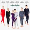 Unisex Fleece-Lined Thermal Underwear Set