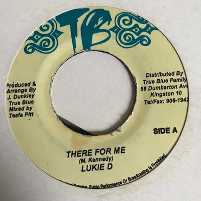 7inch Record LUKIE D - There For Me  NONE True Blue Famil Jamaica Reggae, Ska & Dub Used