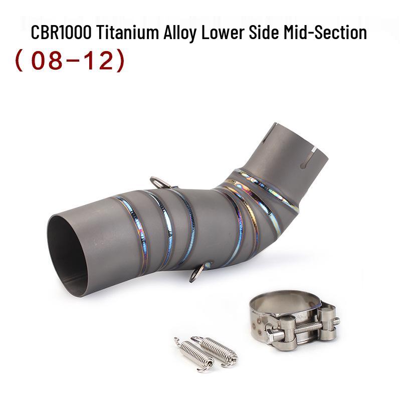 Stainless Steel Titanium Alloy Exhaust Pipe for CBR1000 Motorcycle (2004-2018)