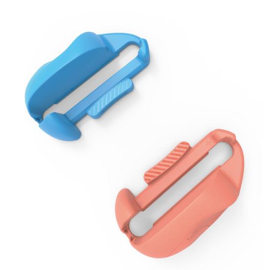 2Pcs Gaming Controller Mouse for Nintendo Switch 2 Joy-Con Mini Portable Ergonomic Hand Grip Mouse Left Right Gamepad Holder Gaming Accessories