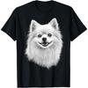 Pomeranian Dog Motif Pet Art Pomeranian Men Women Kids T-Shirt