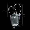 Large, Medium And Small Transparent Trapezoidal Tote Bag Bouquet Bag Floral Supplies Gift Gift Flower Bag Tote Bag