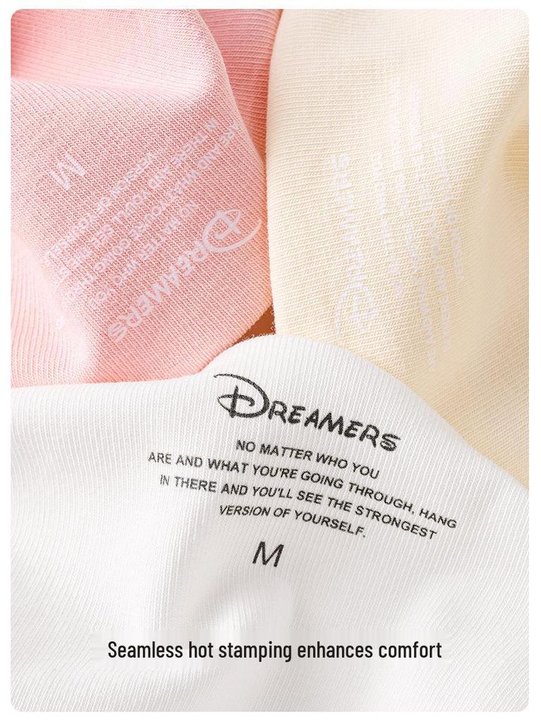 French Style Slim Fit Round Neck T-Shirt for Women - 2025 Summer Short Sleeve Elastic Top