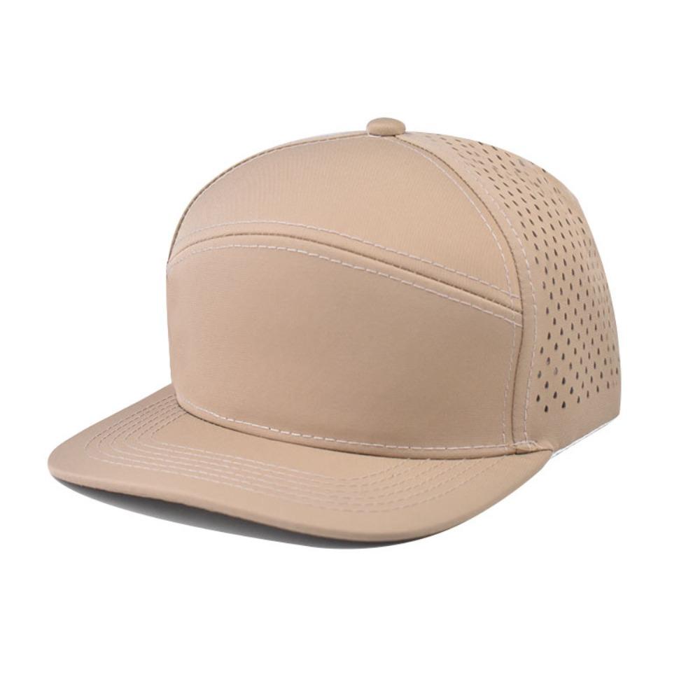 Casual Solid Color Baseball Cap Adjustable Breathable Trucker Hat Hip-Hop Hat Unisex