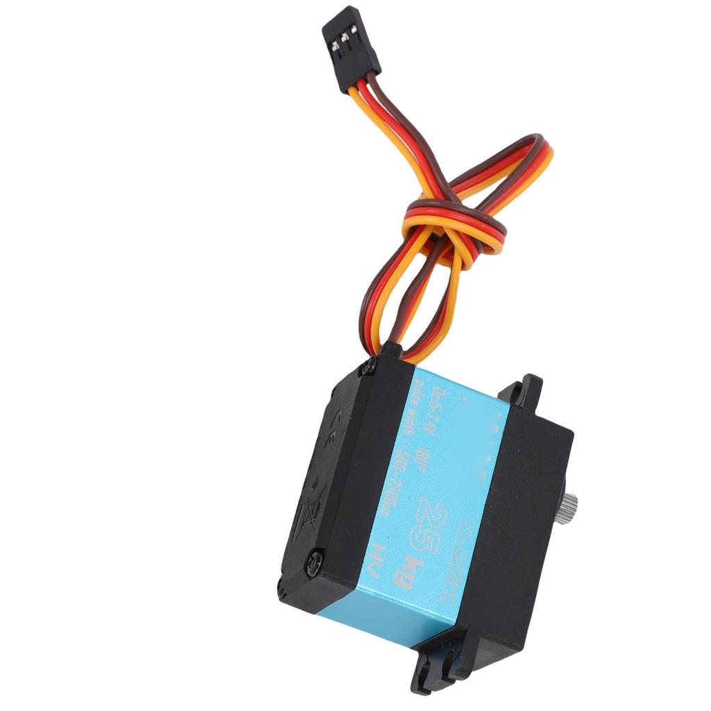 Digital Servo 25KG High Torsion 0 180 Degree Rotatable for 1 8 1 10 RC Crawler Car RV