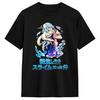 Das Mal, als ich als Schleim wiedergeboren wurde Shirt Vintage Gewaschen Unisex Oversized Anime Streetwear Weiches Baumwoll T-Shirt Geschenk Kleidung Oberteil